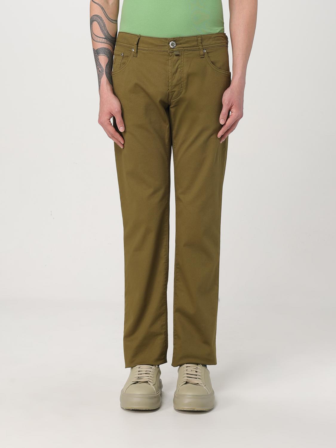 JACOB COHEN PANTS JACOB COHEN MEN COLOR GREEN G58027012