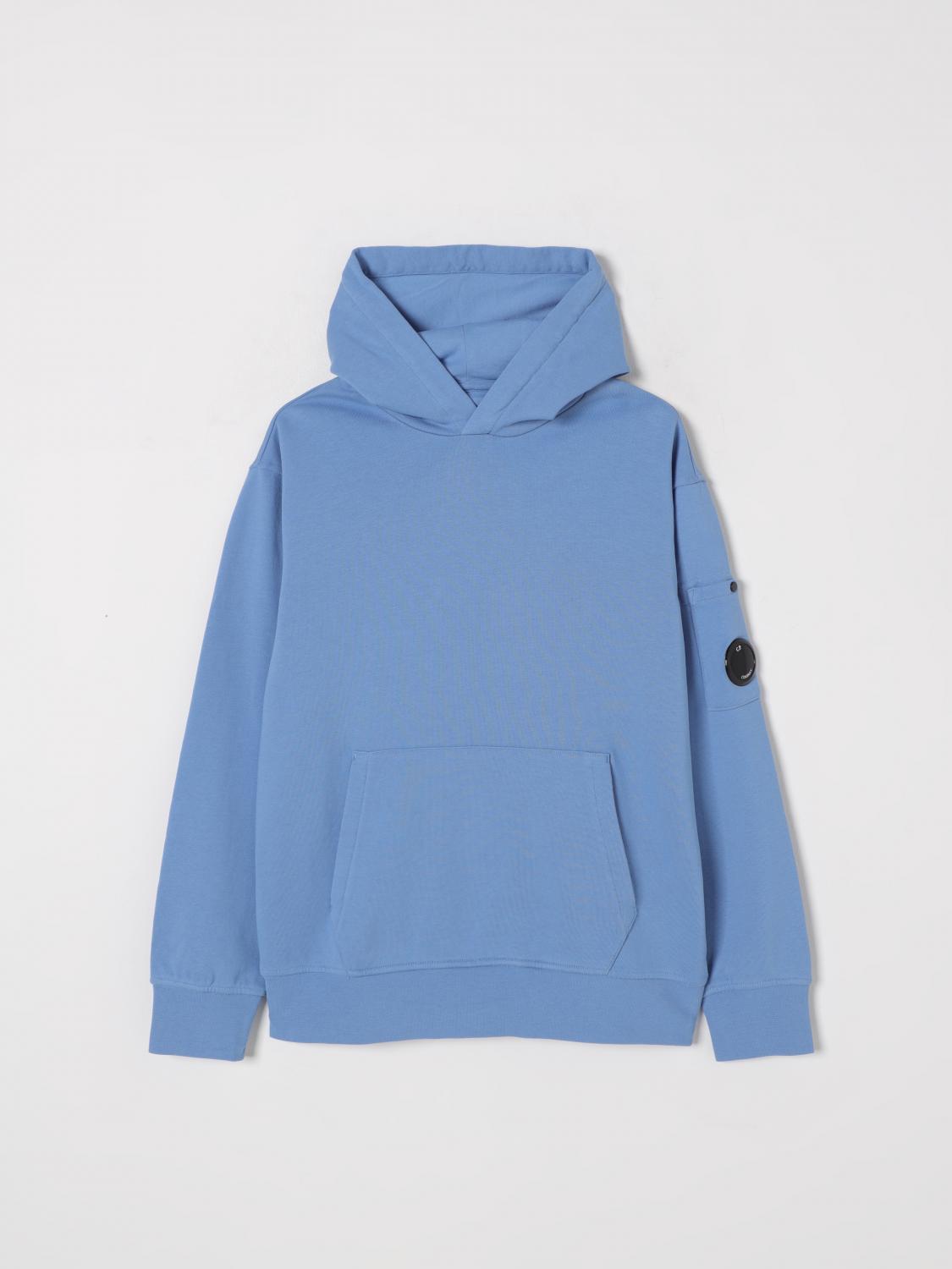 C.p. Company Sweater Kids Color Blue In Blue