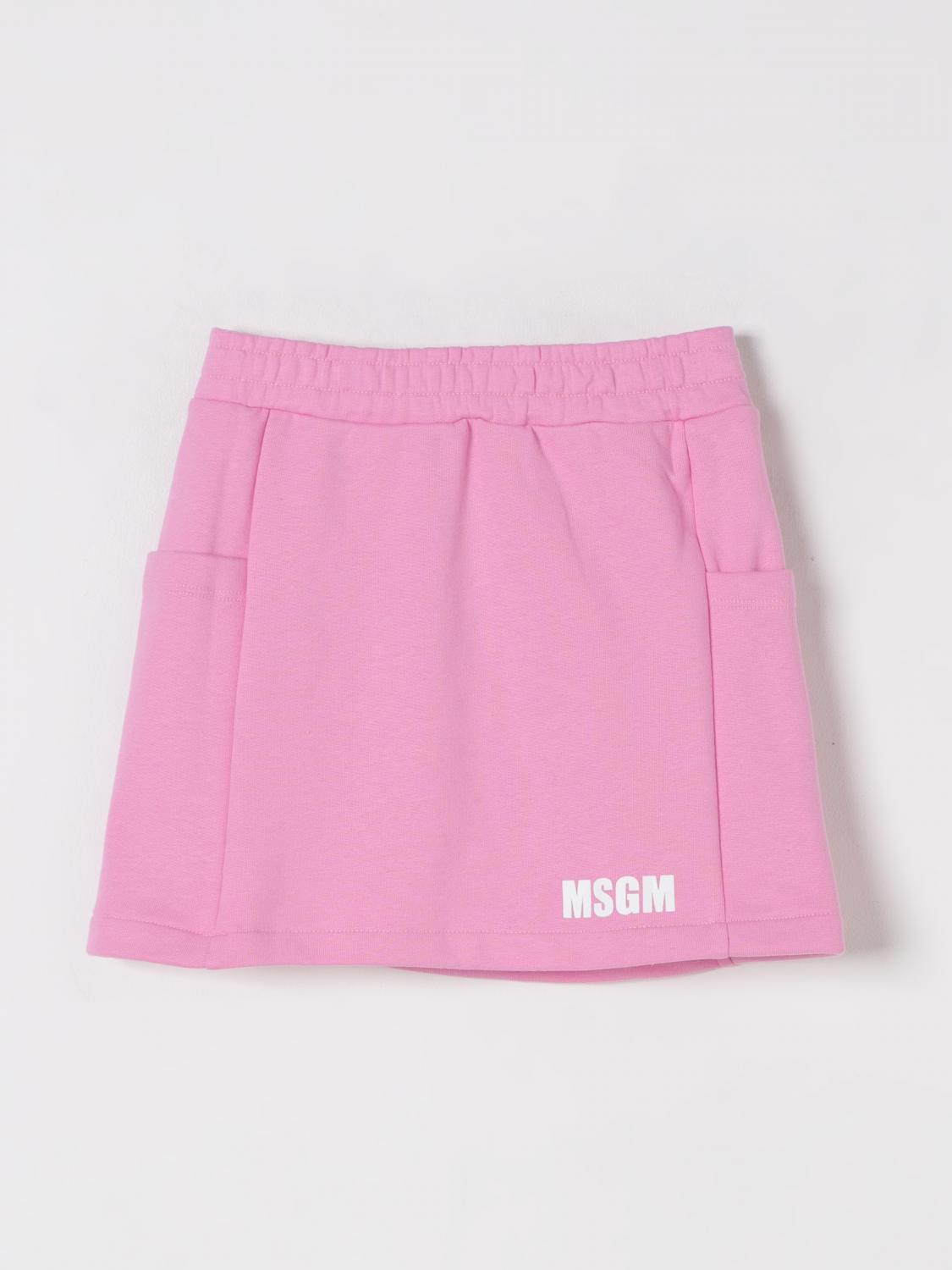 Msgm Skirt  Kids Kids Color Pink In Pink