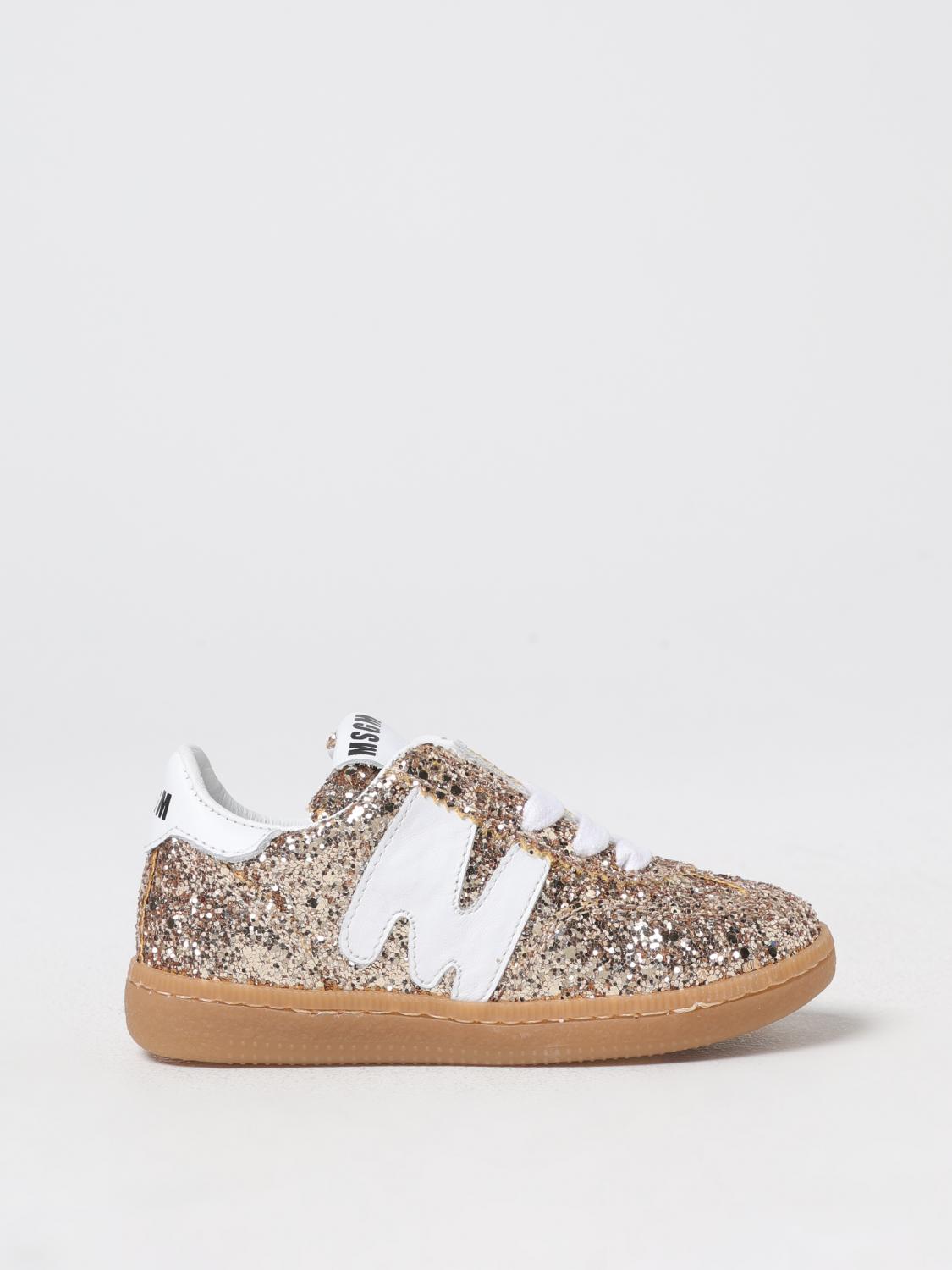 Msgm Sneakers Kids Kids Color Gold In Gold