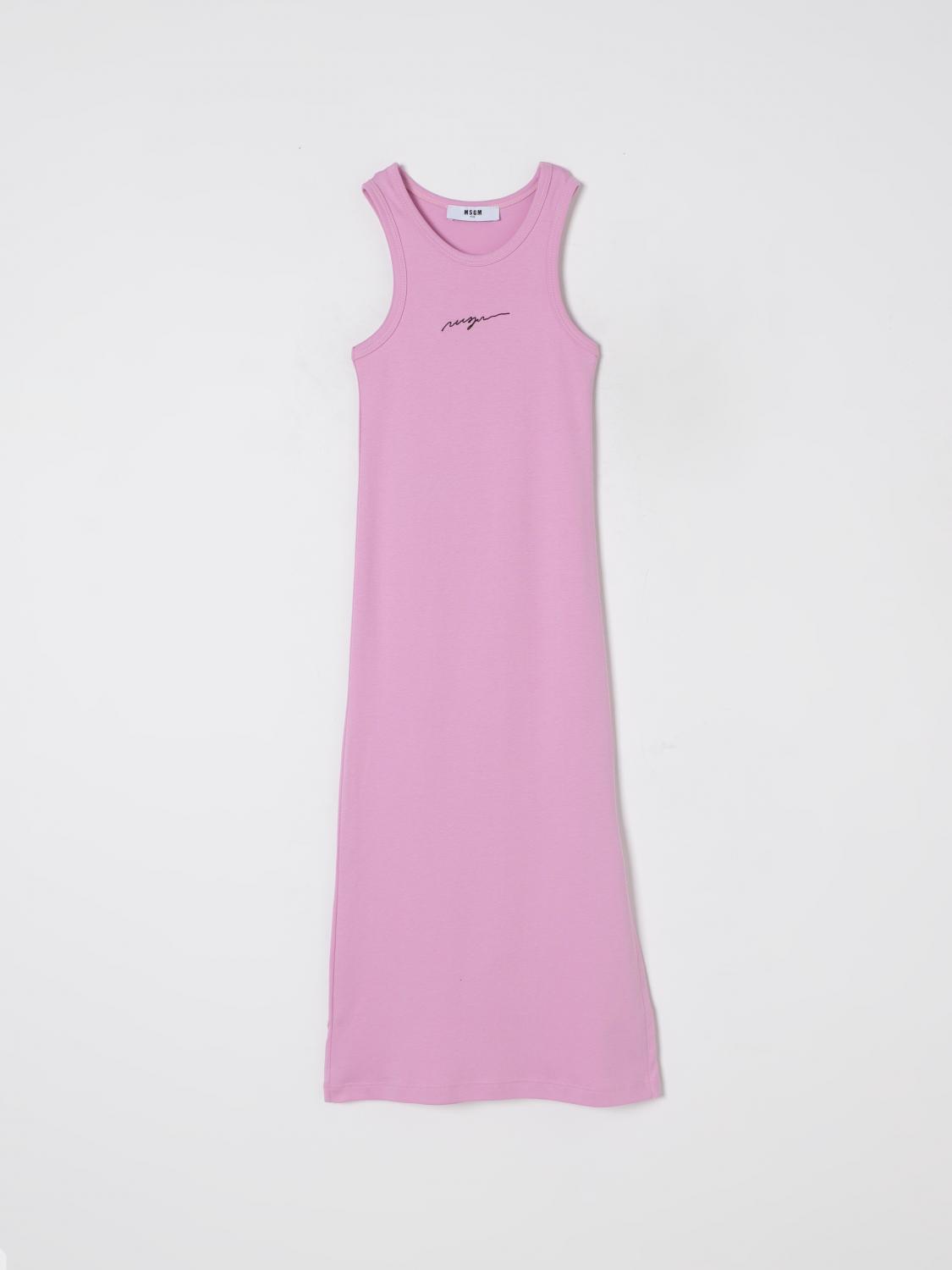 Msgm Dress Kids Kids Color Pink In Pink