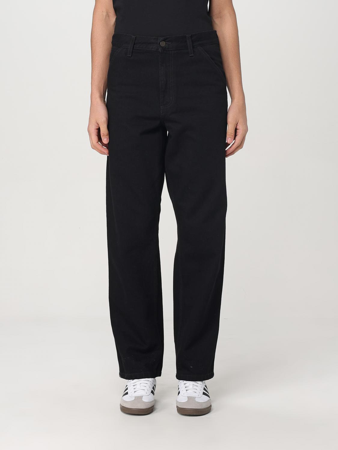 Carhartt Pants Wip Men Color Black In Black