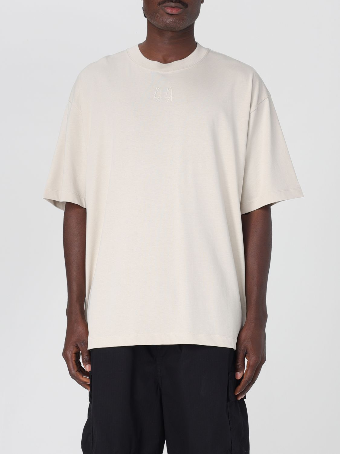 44 Label Group Logo-embroidered Cotton T-shirt