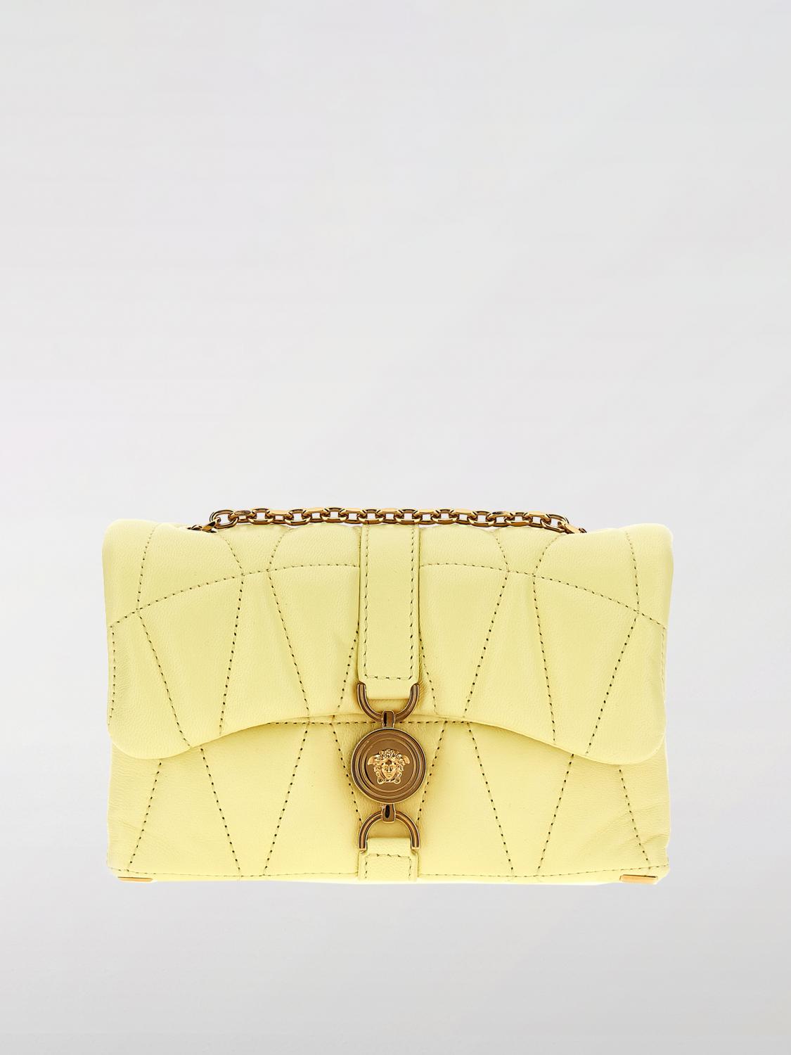 Versace Mini Bag Woman Color Yellow In Yellow