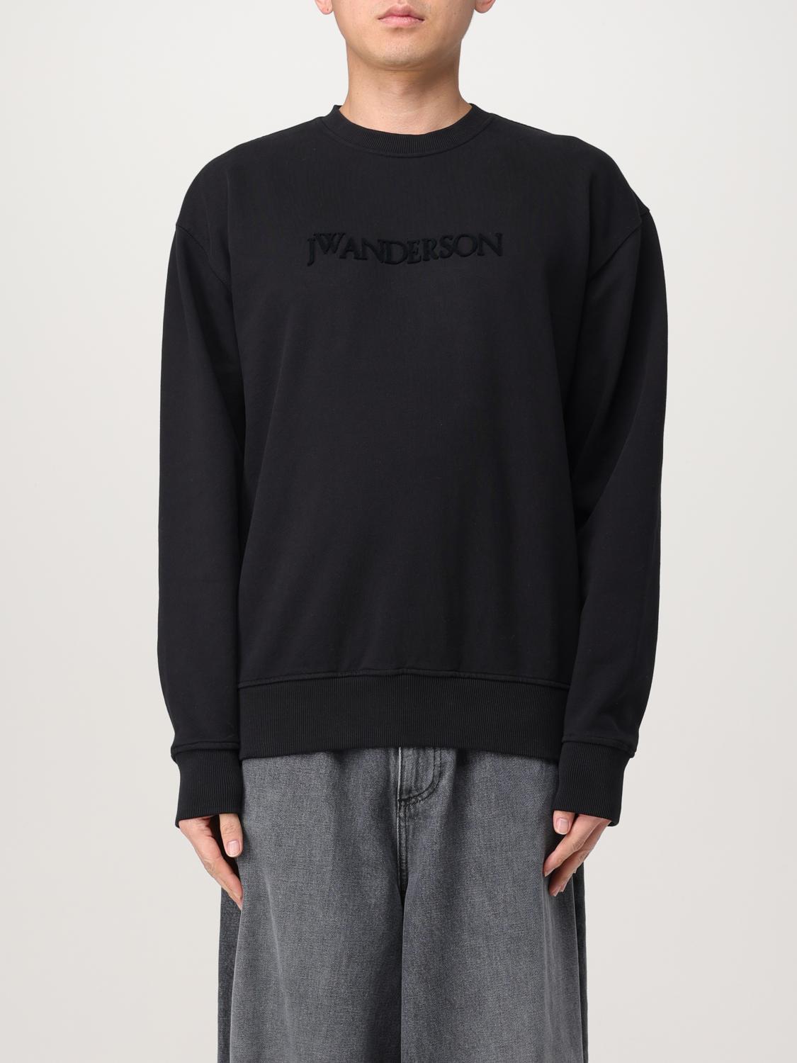 Jw Anderson Men Sweatshirt With Logo In Black