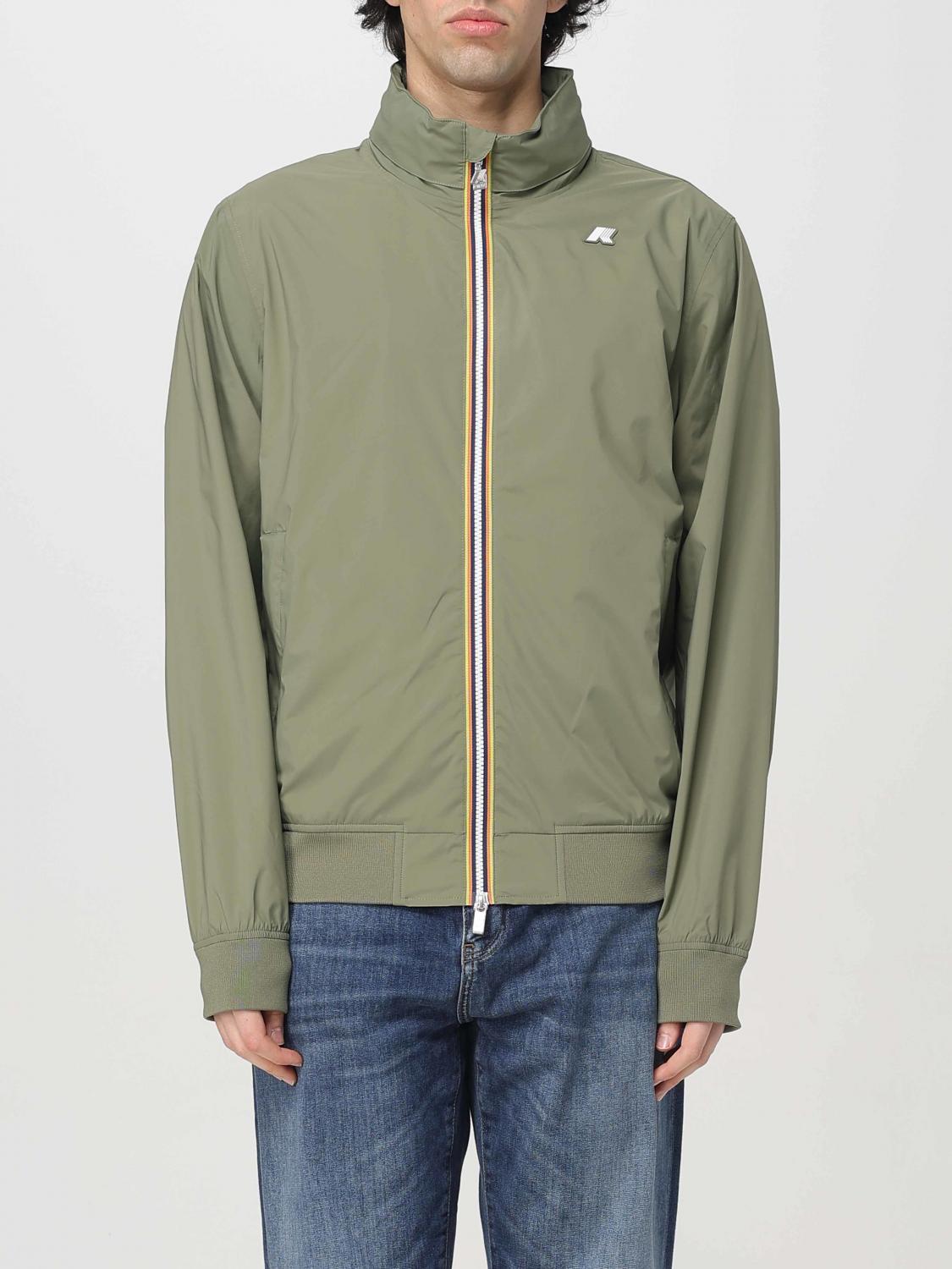 K-way Jacket  Men Color Green In Green