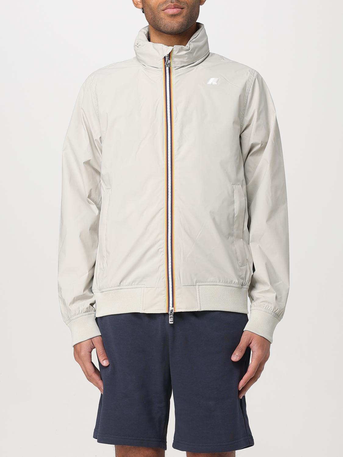 K-way Jacket  Men Color Beige In Beige
