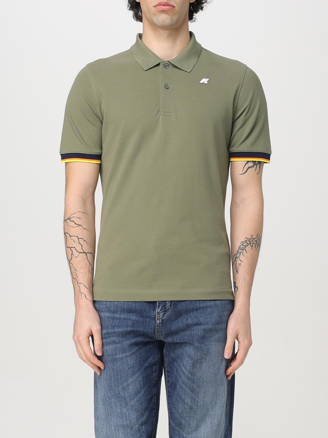 K-way T-shirt  Men Color Green In Green