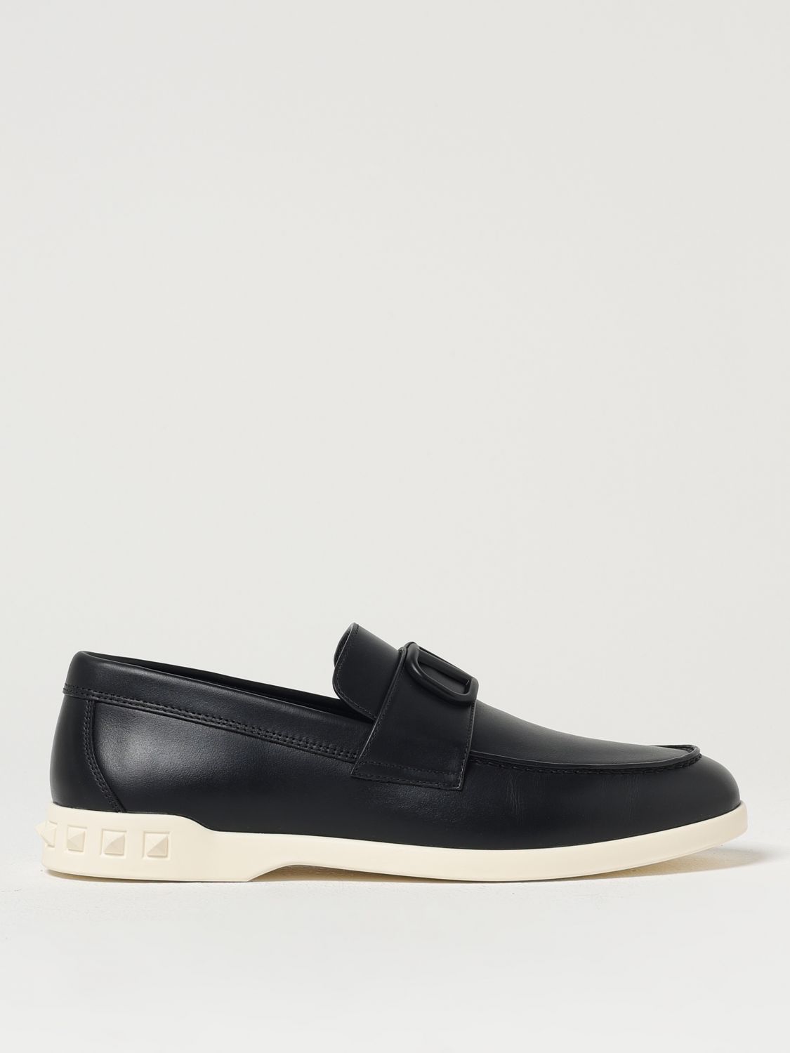 Valentino Garavani Vlogo Signature Slip-on Shoes With Rockstud Details