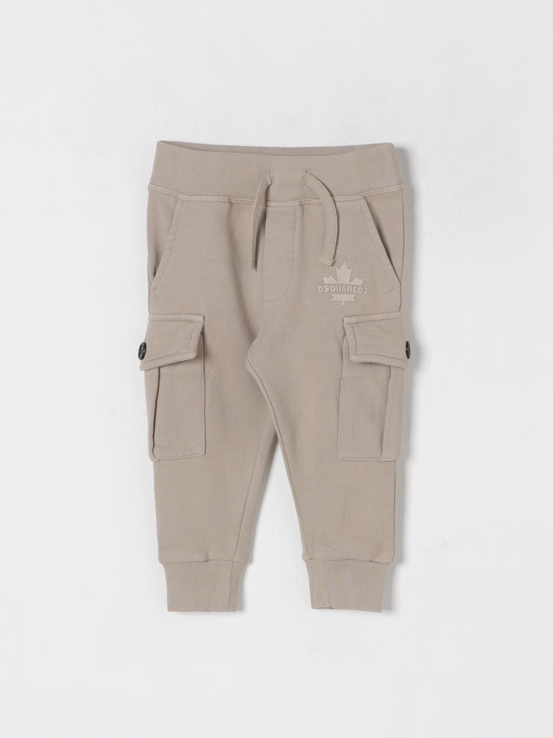 DSQUARED2 PANTS DSQUARED2 KIDS COLOR MOUSE GREY G58224041