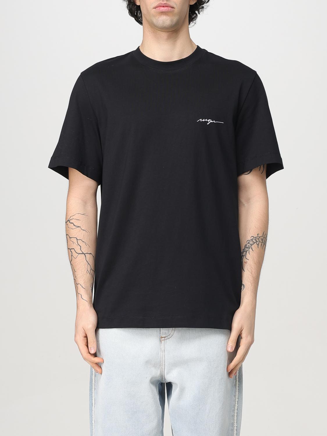 Msgm T-shirt Men Color Black In Black