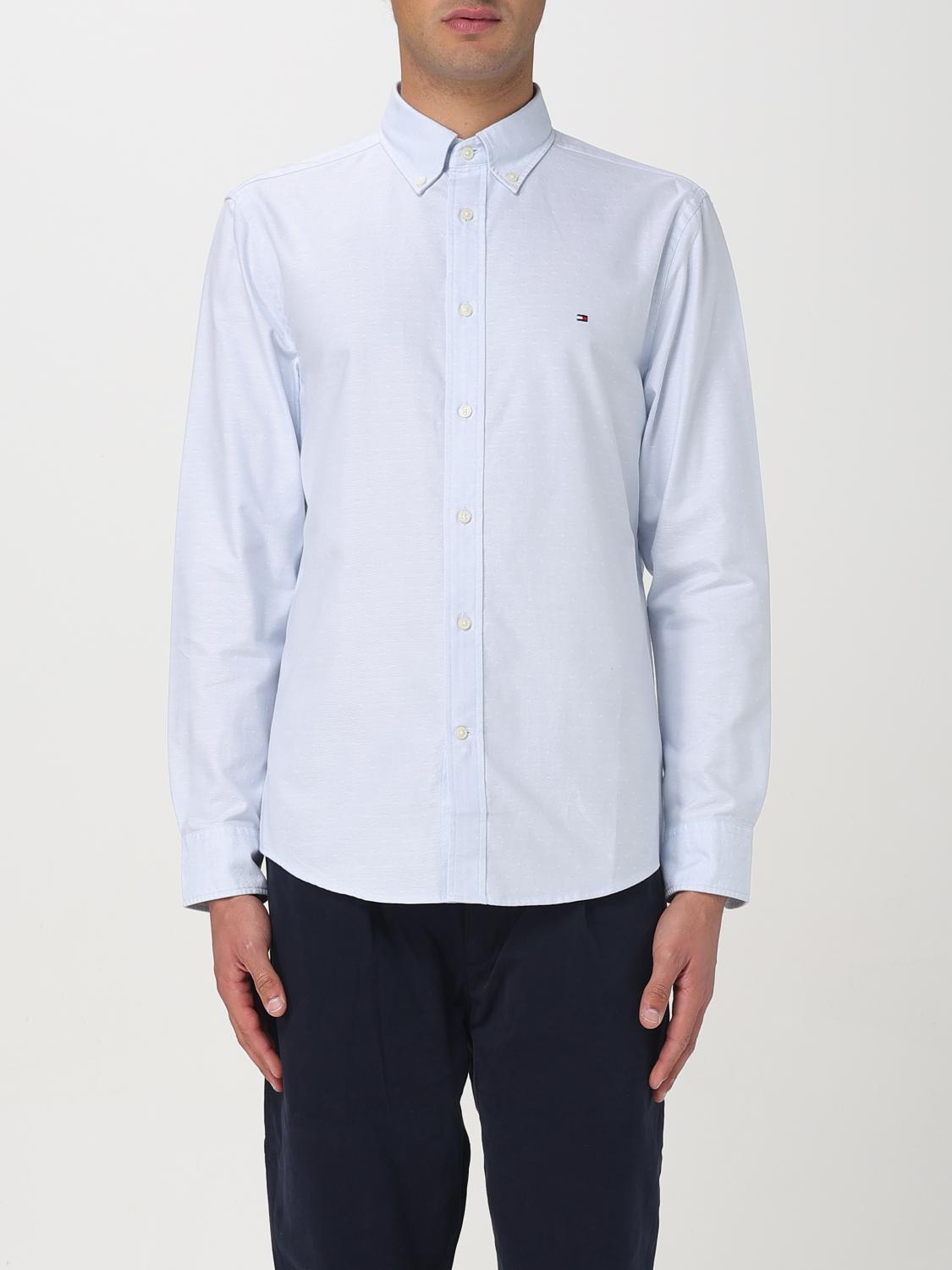 Tommy Hilfiger Shirt Men Color Blue In Blue