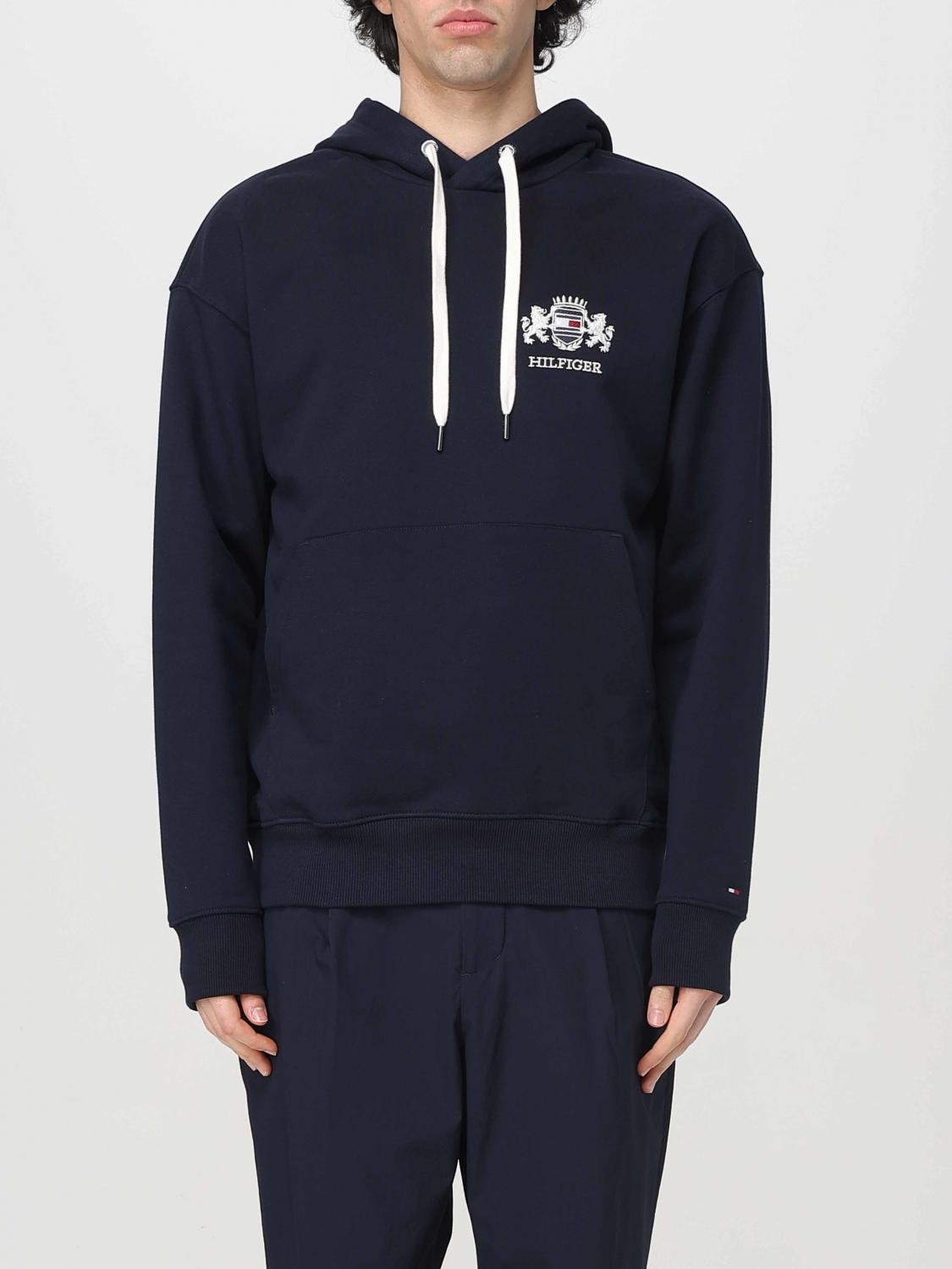 Tommy Hilfiger Sweatshirt Men Color Blue In Blue