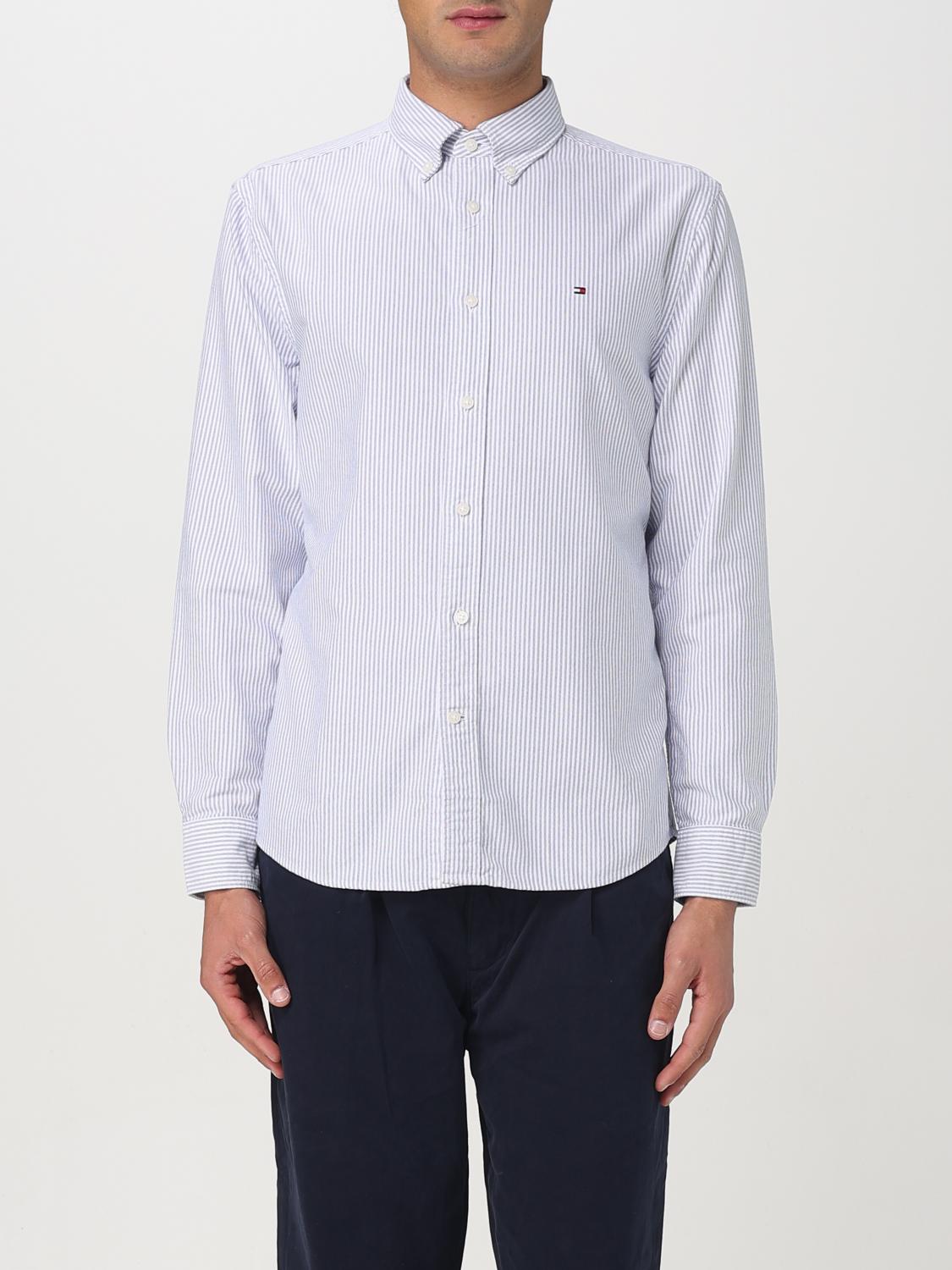Tommy Hilfiger Shirt Men Color Blue In Blue