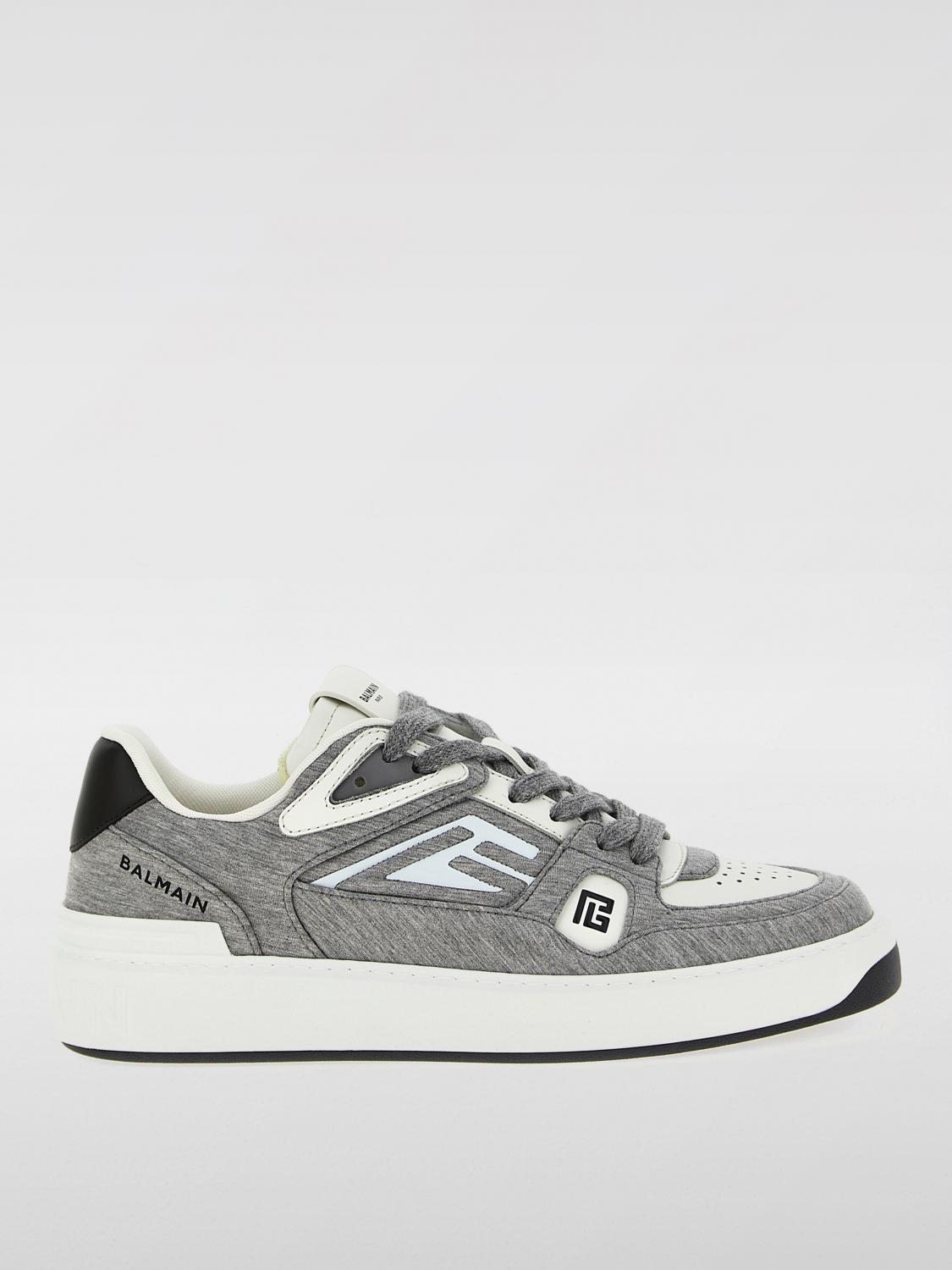Balmain Sneakers Men Color Grey In Grey
