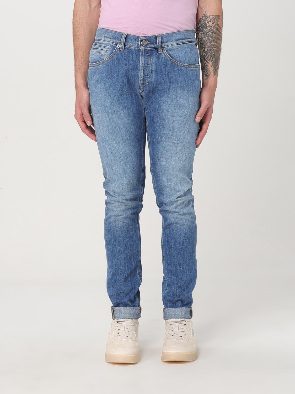 Shop Dondup Jeans Men Color Blue