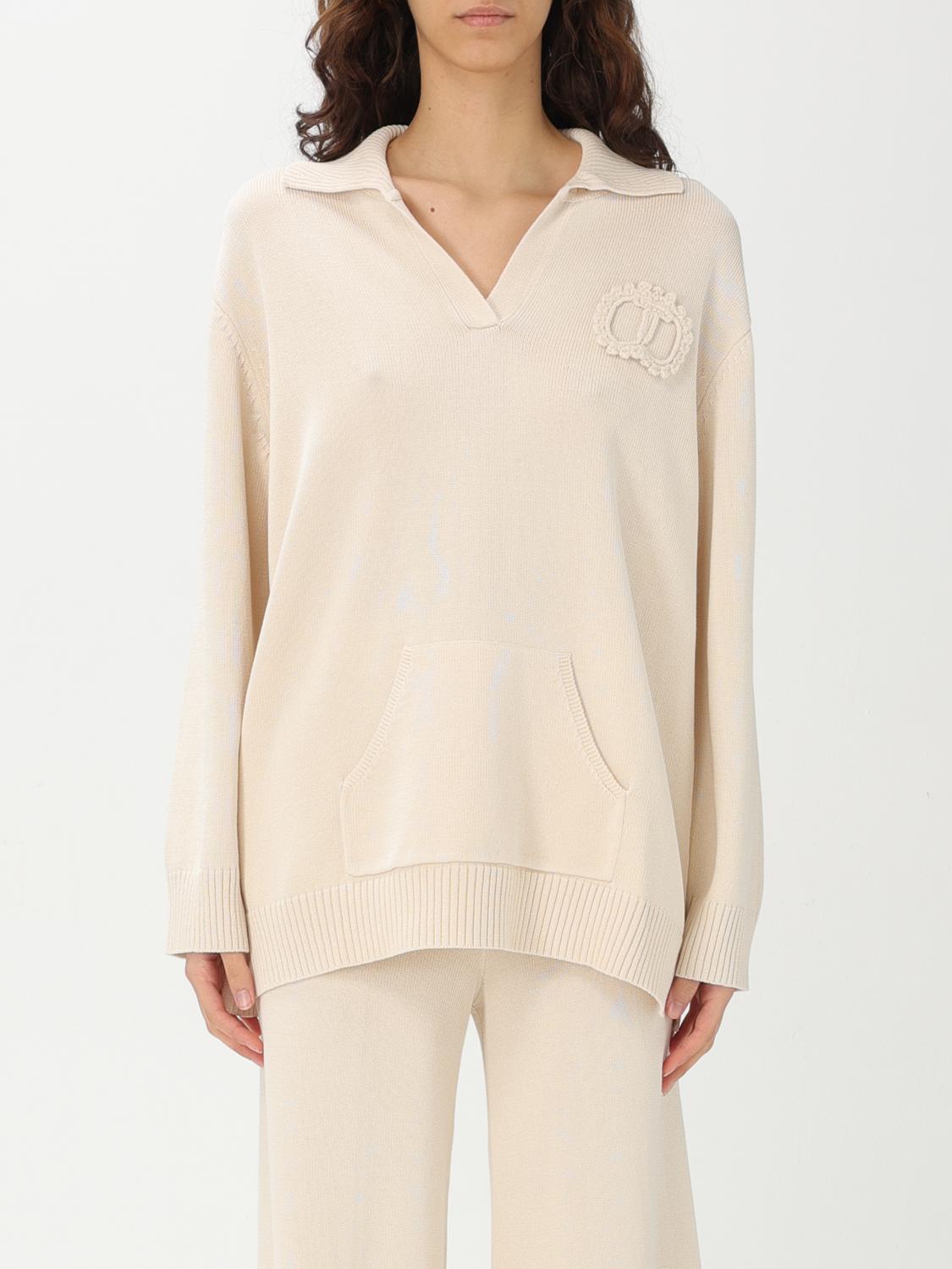 Twinset Sweater  Woman Color Natural In Natural