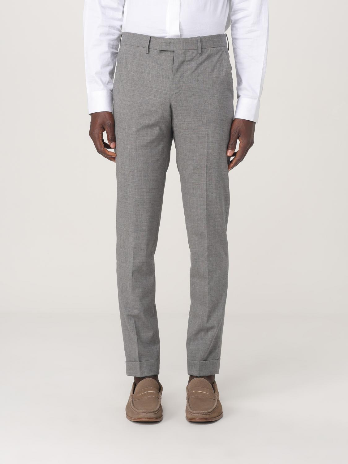 Pt Torino Pants Men Color Grey In Grau