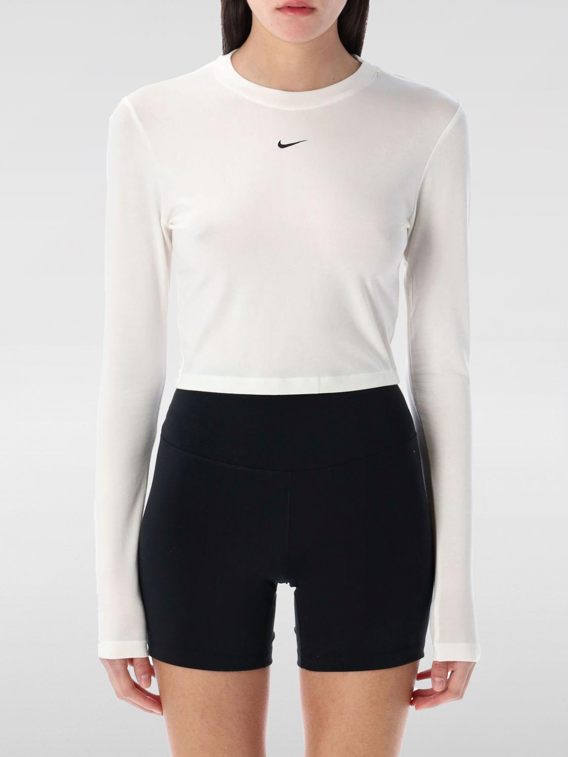 Nike T-shirt Damen Farbe Weiss In Weiss