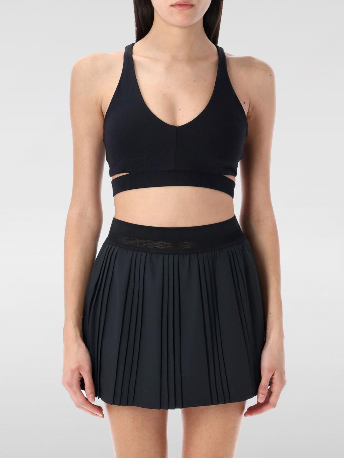 Nike Women's Zenvy Rib Light-support Padded Sports Bra In Schwarz