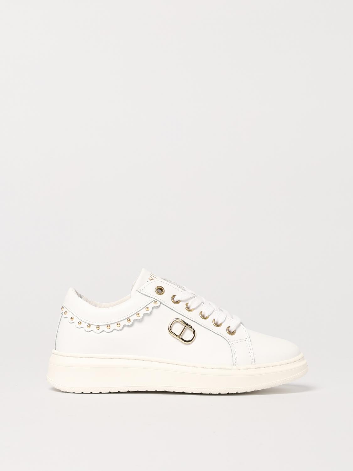 Twinset Sneakers Kids Color White In White