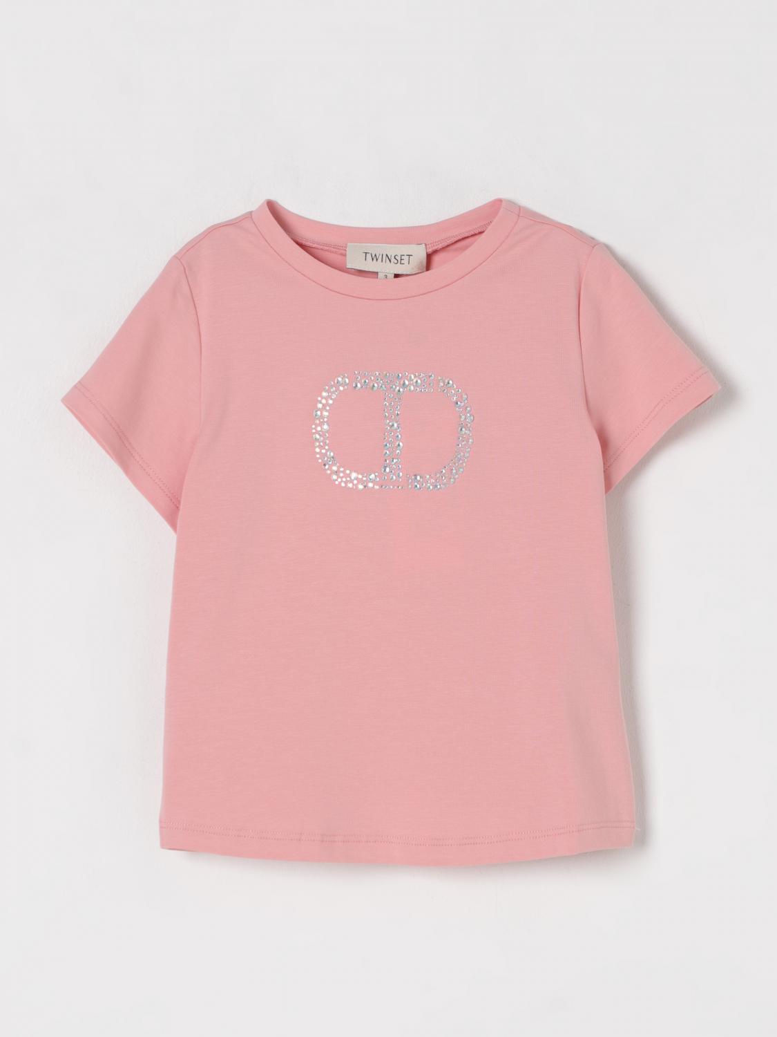 Twinset T-shirt  Kids Color Pink In Pink