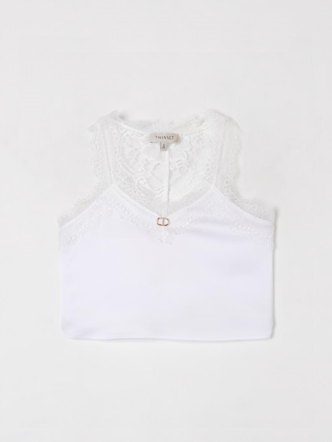 Twinset Top  Kids Color White In White