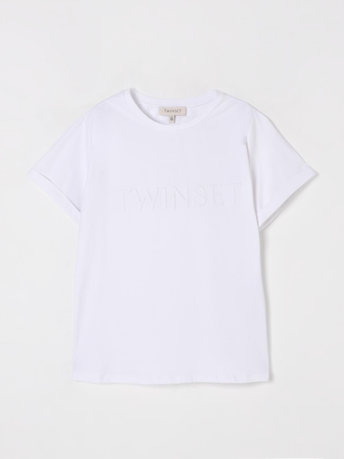 Shop Twinset T-shirt Kids Color White