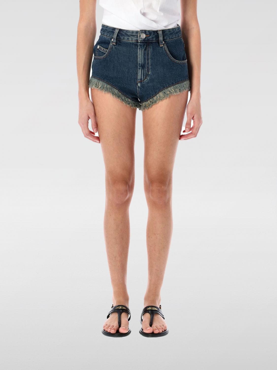 Isabel Marant Étoile Isabel Marant Etoile Eneidao Denim Shorts In Blue