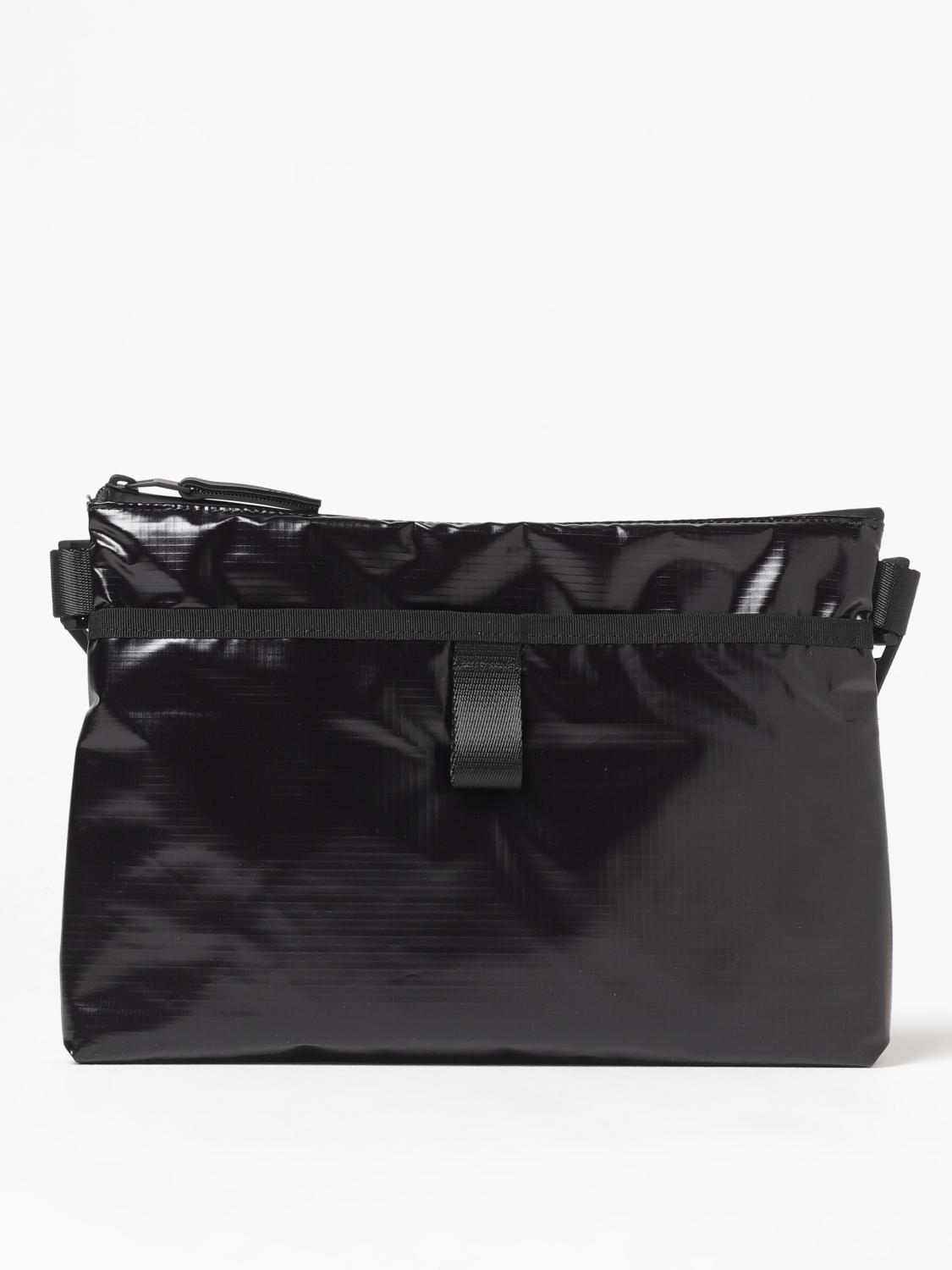 Shop Rains Shoulder Bag Men Color Black