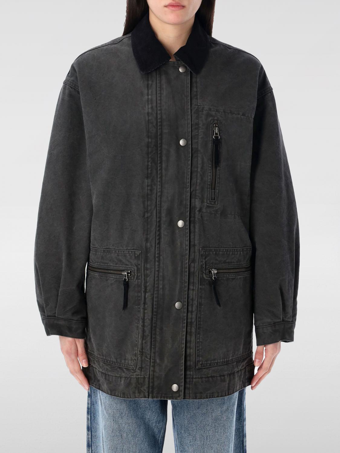 ISABEL MARANT ÉTOILE JACKET ISABEL MARANT ETOILE WOMAN COLOR BLACK G58624002