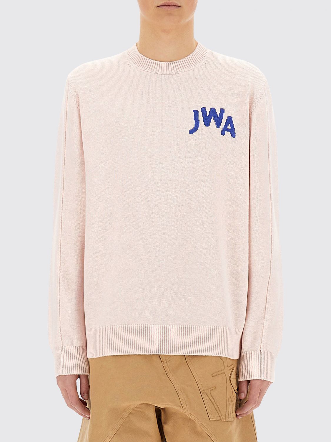 Jw Anderson J. W. Anderson Jersey With Logo In Animal Print