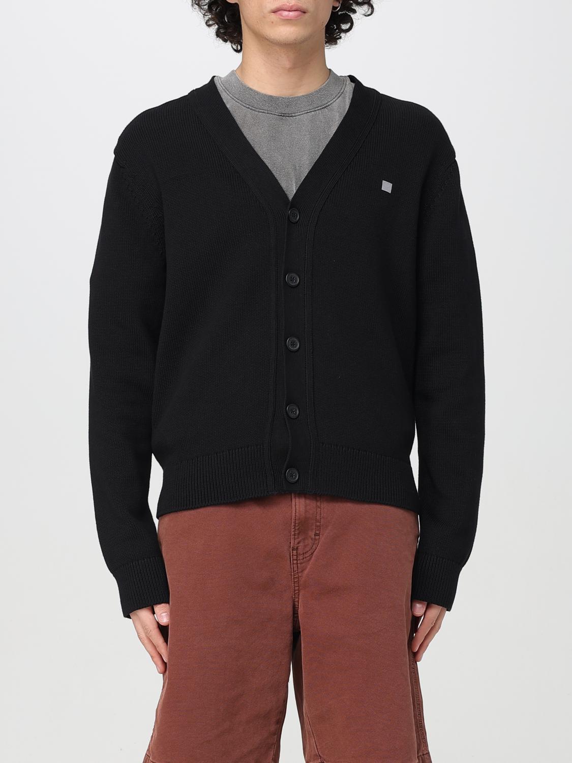 Cardigan ACNE STUDIOS Men color Black