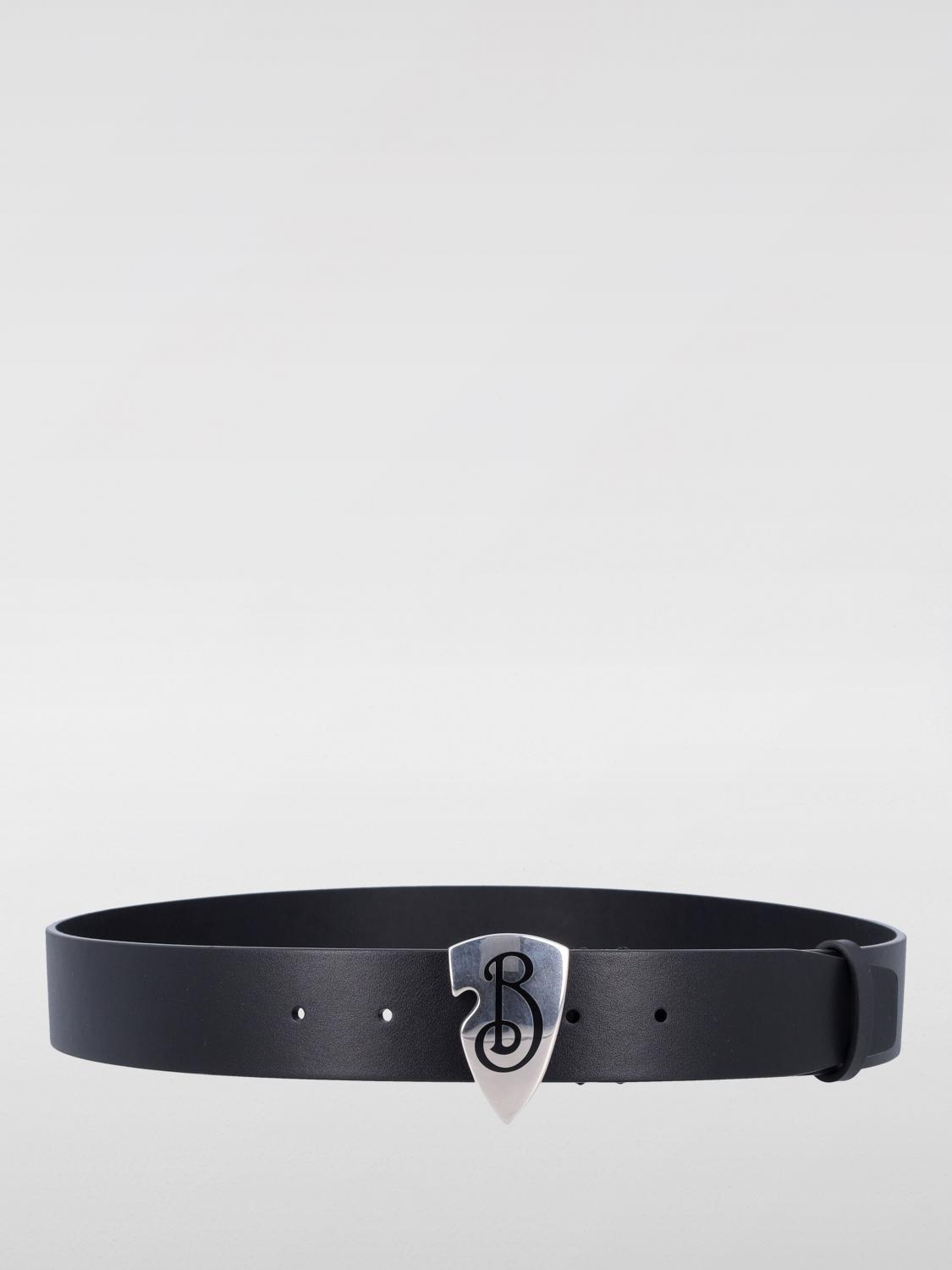 Belt BURBERRY Men color Black
