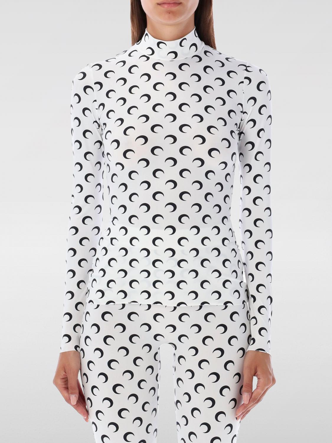 Marine Serre Top  Woman In White