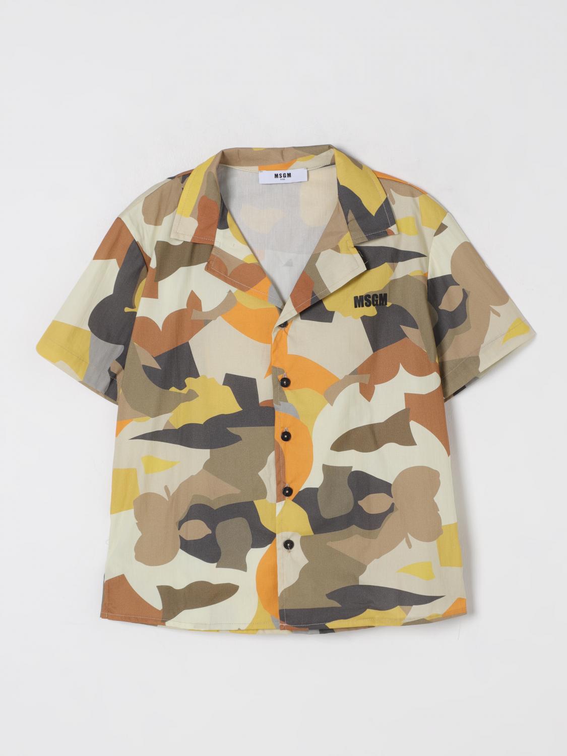 Msgm Shirt  Kids Kids Color Multicolor In Multicolor