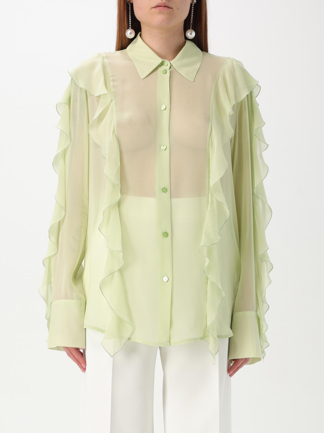 Blumarine Shirt Woman Color Green In Grün