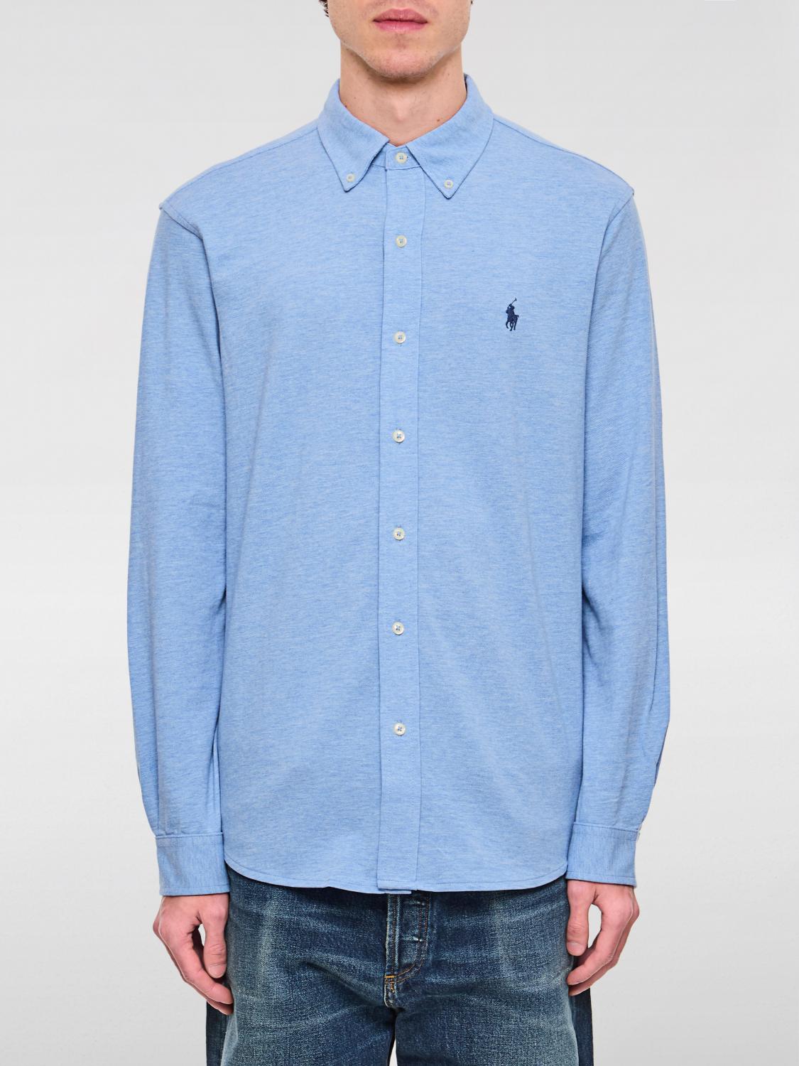 Polo Ralph Lauren T-shirt Herren Farbe Hellblau In Hellblau