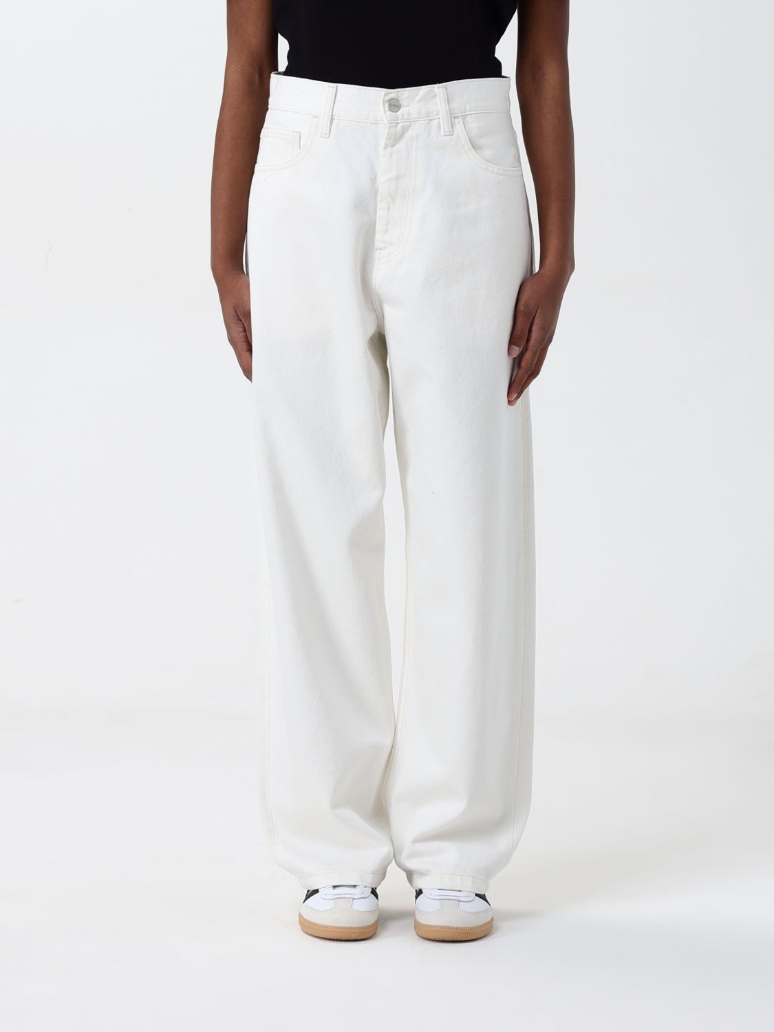 Carhartt Hose Wip Damen Farbe Weiss In Weiss