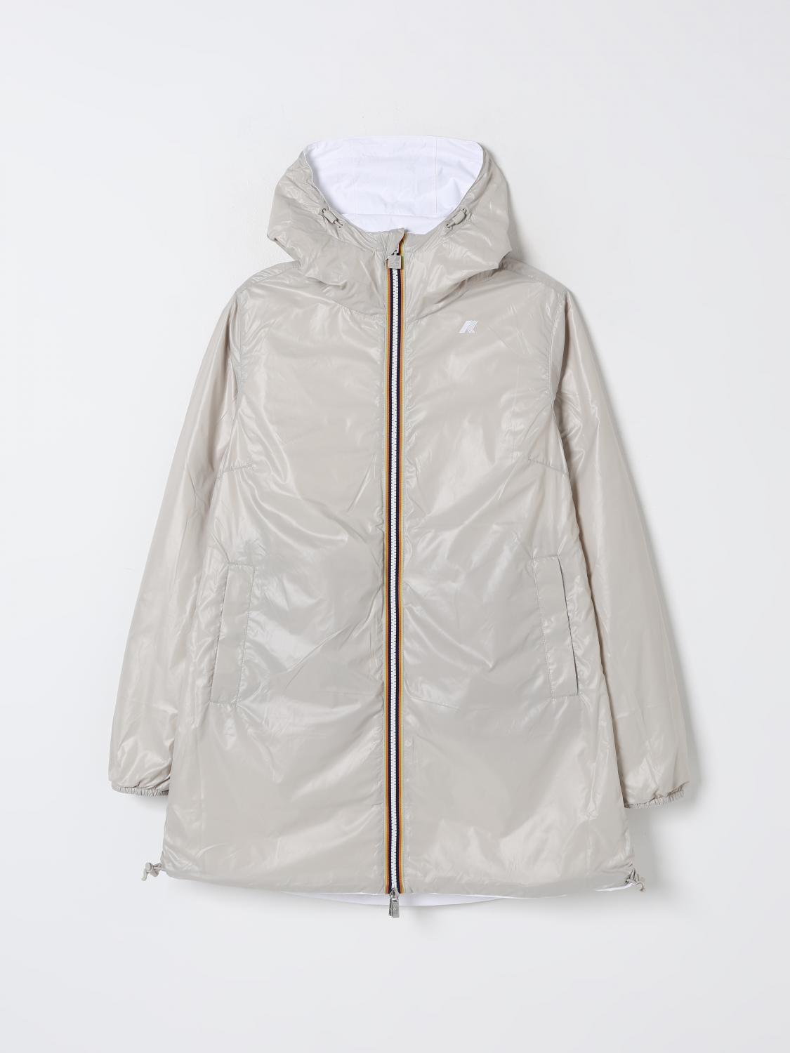  K-way Jacket K-way Woman Color White 