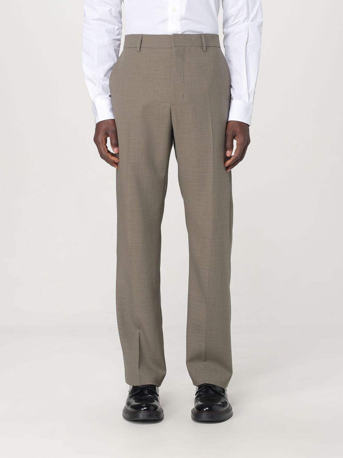Ami Alexandre Mattiussi Hose Ami Paris Herren Farbe Grau In Grau