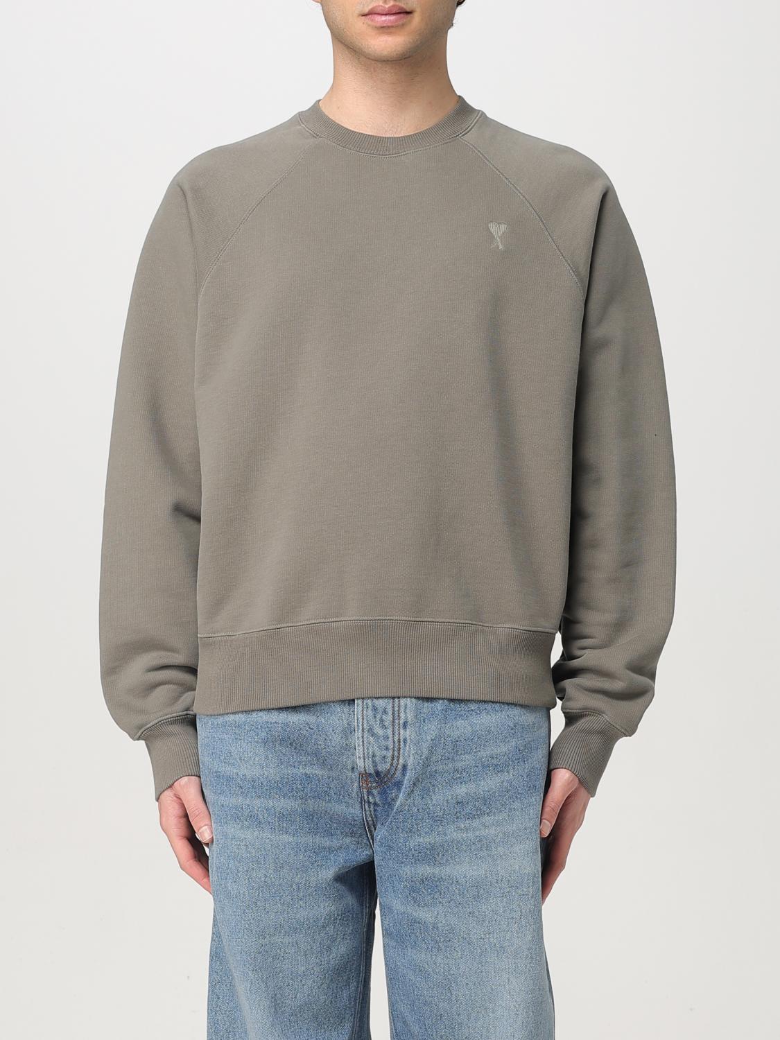 Ami Alexandre Mattiussi Sweatshirt Ami Paris Herren Farbe Grau In Grau