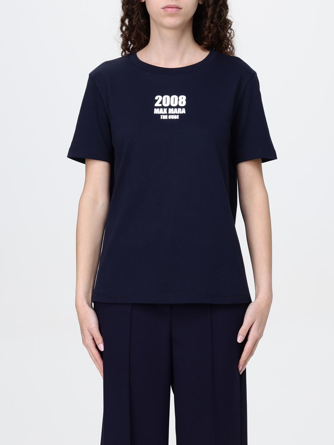 Max Mara Short-sleeved T-shirt In Blau