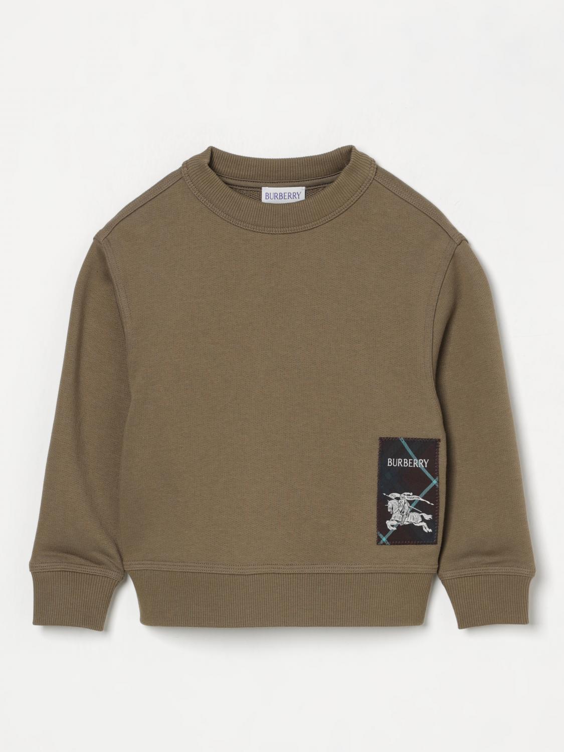 Burberry Sweater  Kids Color Green In Grün