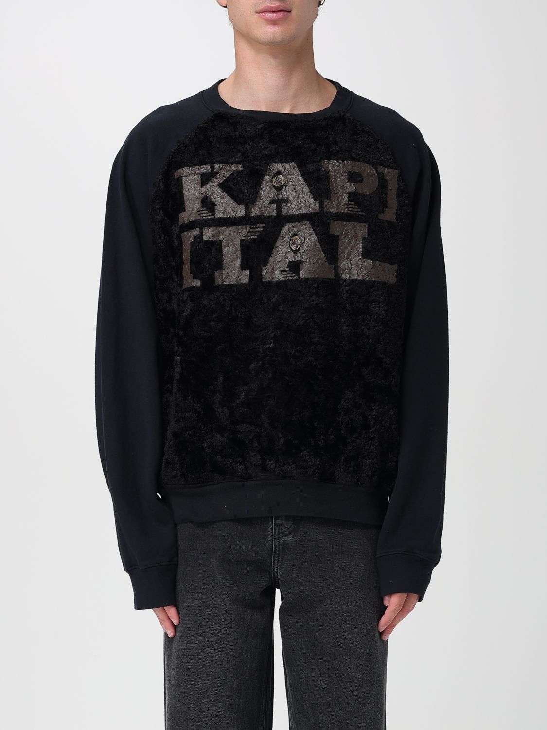 KAPITAL SWEATSHIRT KAPITAL MEN COLOR BLACK G59307002