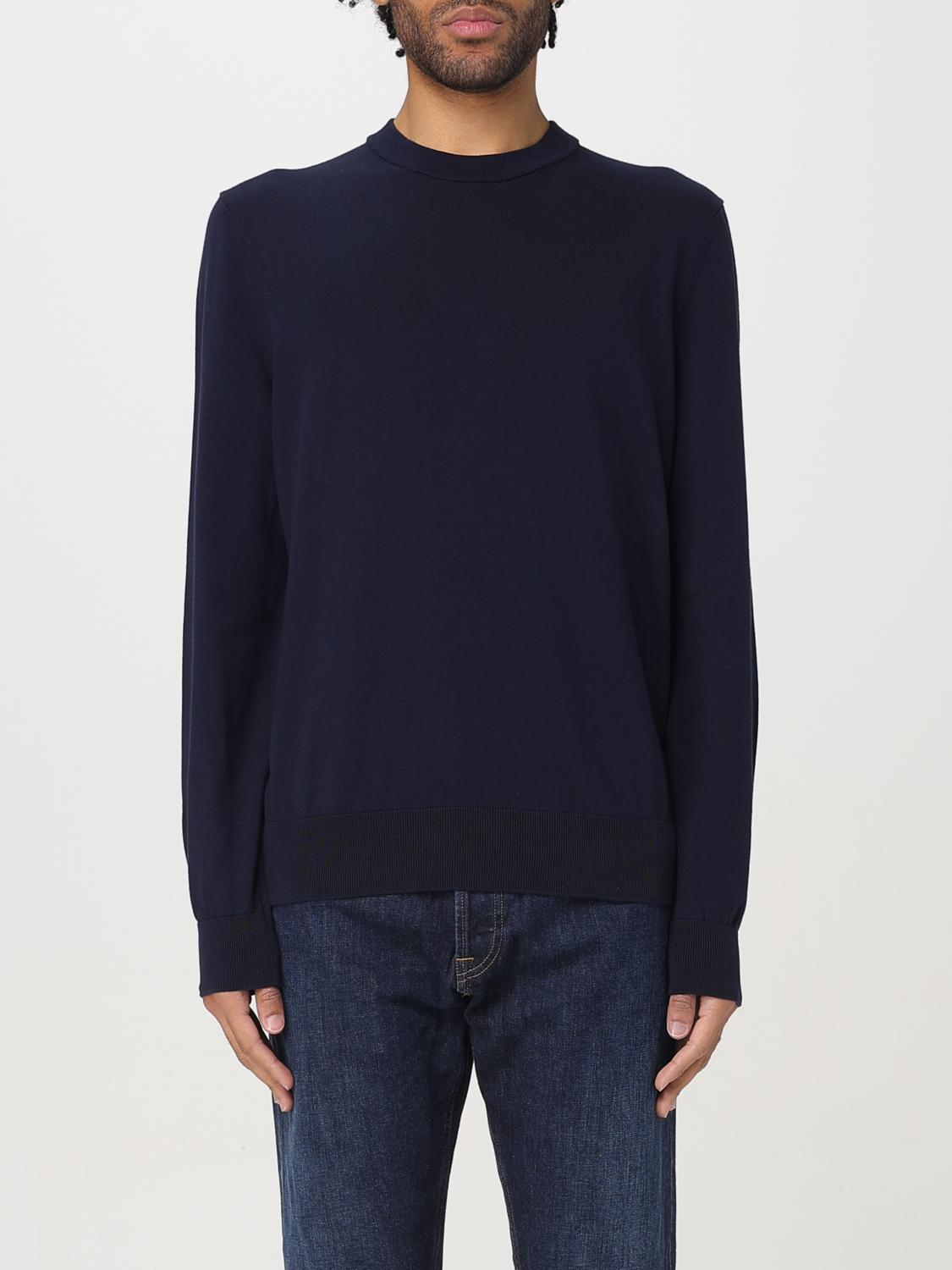 Shop Hugo Boss Sweater Boss Men Color Blue