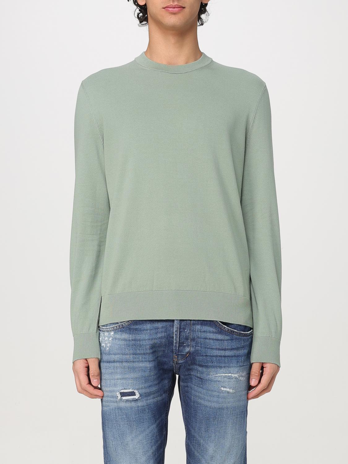Shop Hugo Boss Sweater Boss Men Color Green