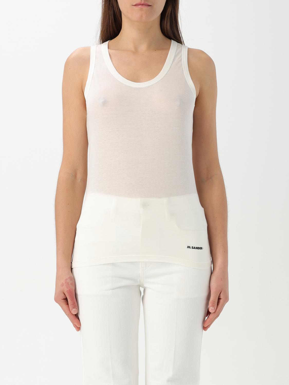 Shop Jil Sander Top Woman Color White