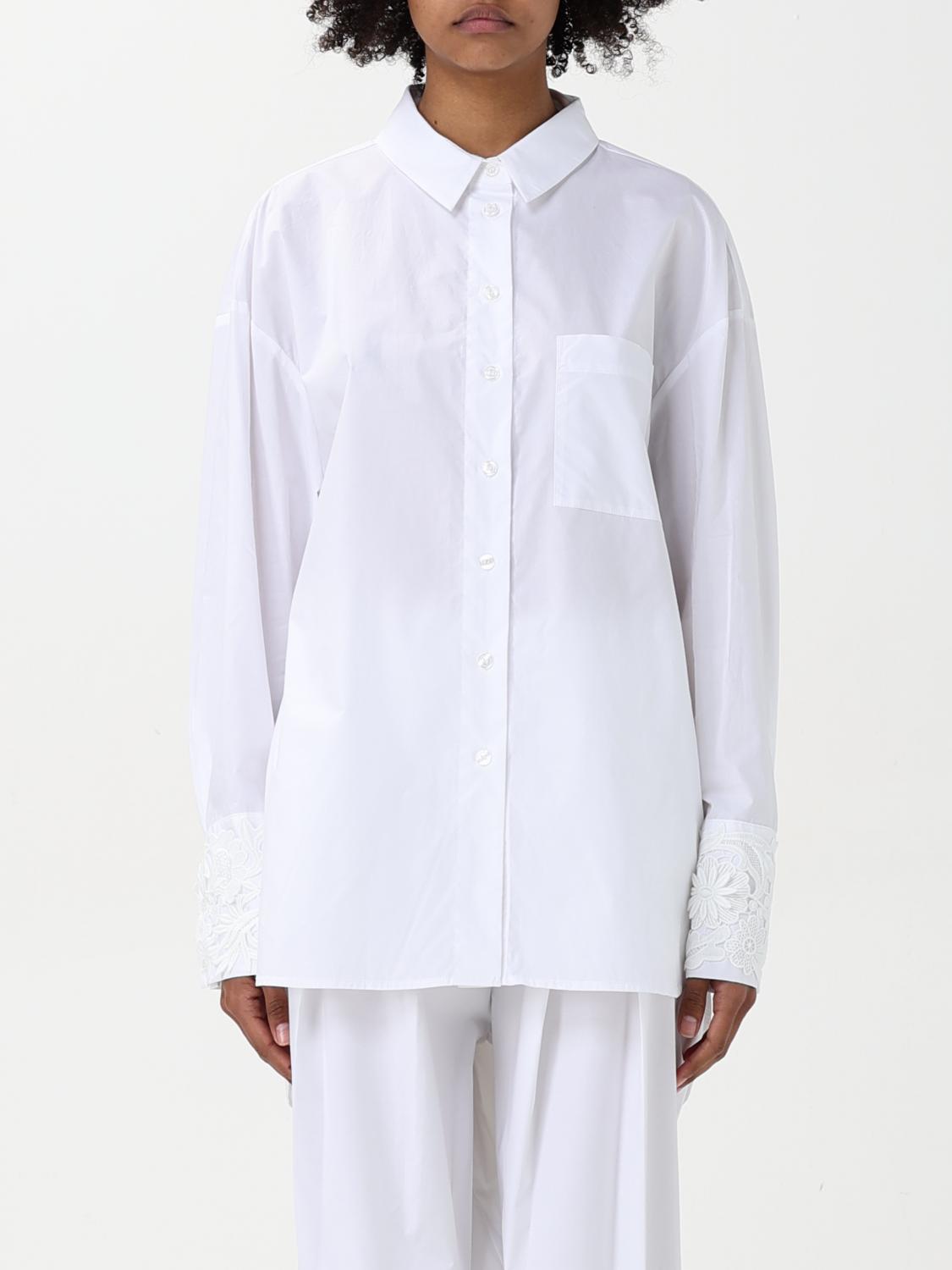 Shop Twinset Shirt Woman Color White