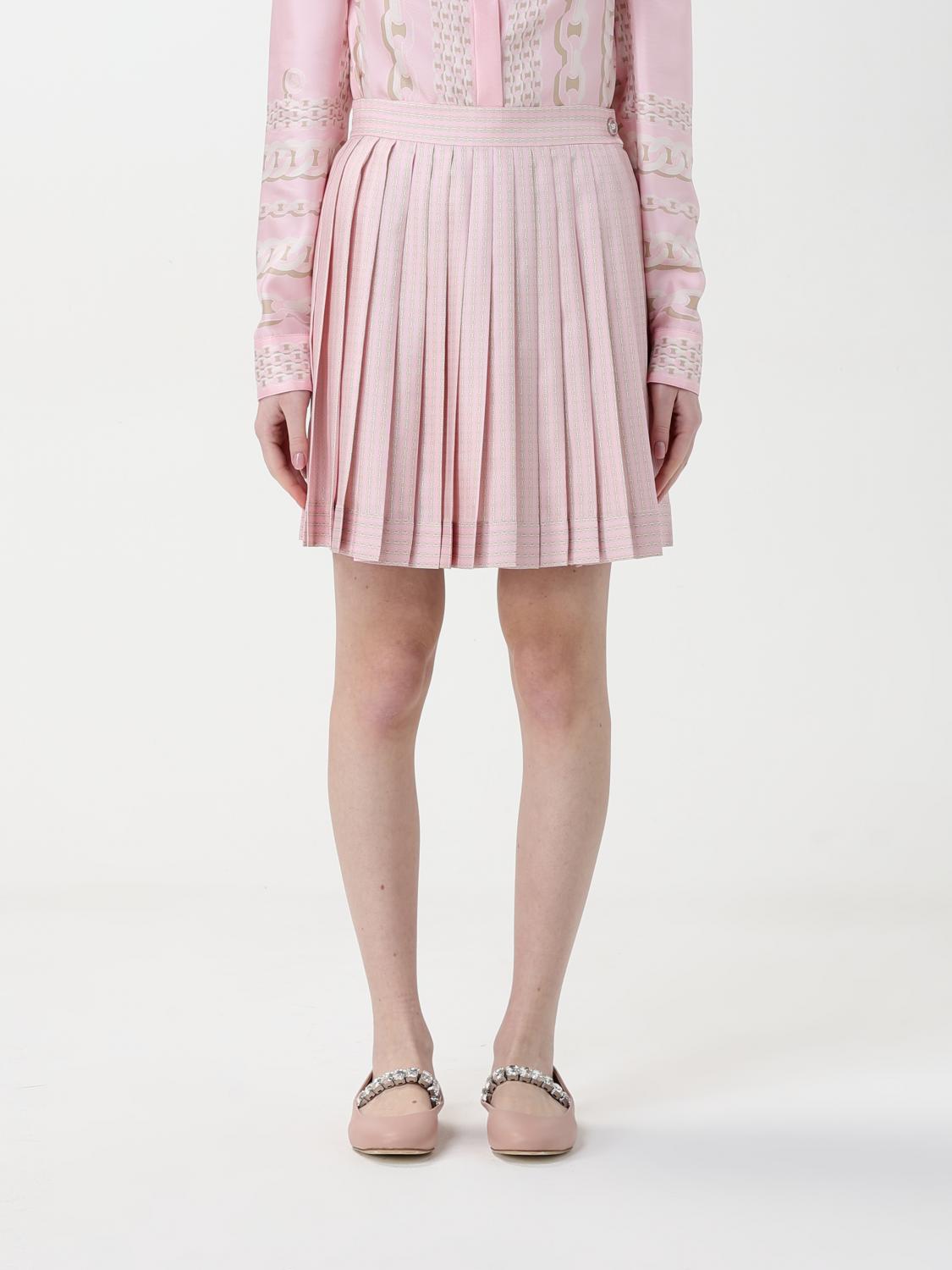 VERSACE Skirt Woman color Pink